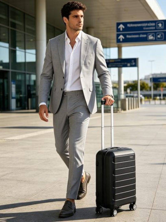 Newcom Suitcases Hard Black Maximum Height 61cm