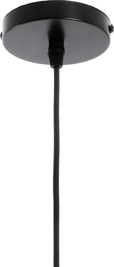 GloboStar WICKHAM Pendant Light Gray Bell with Socket E27 26x26x20cm