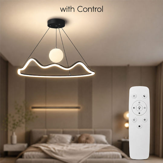 Lightplanet Lustră LED cu Alb Rece Lumină