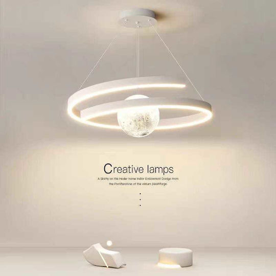Lightplanet LED Smart Κρεμαστό Φωτιστικό Μαύρο