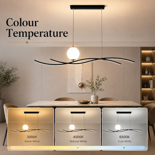 Lightplanet Lustră LED cu Alb Natural Lumină