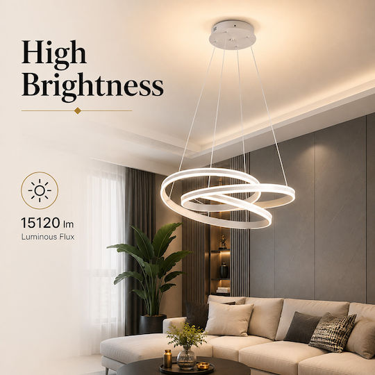 Lightplanet Lumini Suspendate LED Cu Lumină Alb Natural