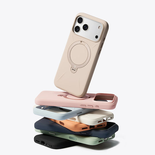 Torras Qpro 360 Full Cover Σιλικόνης Πράσινο (iPhone 17 Pro Max)