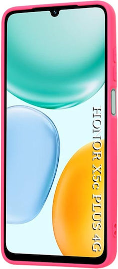 Back Cover Σιλικόνης Φούξια (Honor X5C Plus)