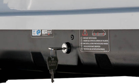 Auto Gs Car Roof Box with Dual-Side Opening 430L Black Glossy