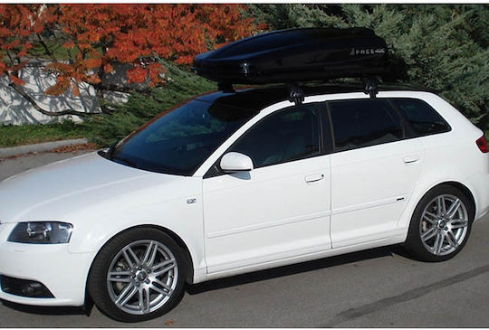 Auto Gs Car Roof Box with Dual-Side Opening 430L Black Glossy