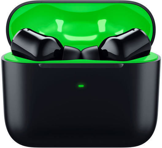 Razer Hammerhead Pro Hyperspeed In-Ear Bluetooth-Freisprecheinrichtung Kopfhörer mit Schweißresistenz und Ladeetui Schwarz