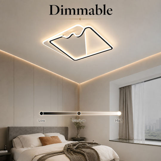Lightplanet Deckenleuchte montieren mit Integrierter LED und Fernbedienung