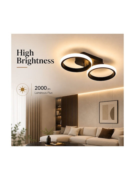Lightplanet Plafonieră de Tavan cu LED Integrat și Telecomandă