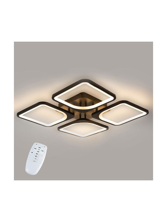 Lightplanet Plafonieră de Tavan Maro cu LED Integrat și Telecomandă