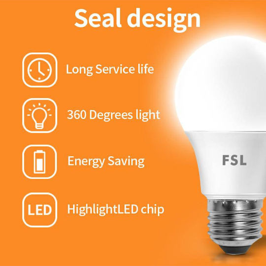 Lightplanet Bec LED 7W Pentru Bază De Bec E27 și Formă T10 Alb Rece
