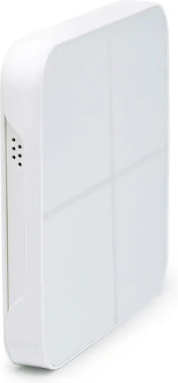 Aeotec WallMote Quad Επιτοίχιος Διακόπτης Τοίχου Εντολών Τετραπλός με Πλαίσιο Λευκός