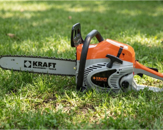 Kraft Fierăstrău pe benzină 5.5kg cu lamă 45cm