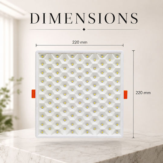 Lightplanet Vertieft LED-Panel 32W Lightplanet Vertieft LED-Panel 32W