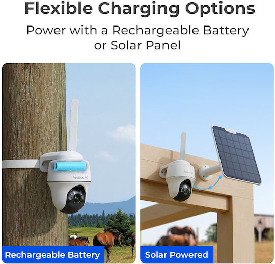 Reolink Bp4g Outdoor Battery Camera 4k Ptz Go Pt Ultra G440 White Hard Bundle