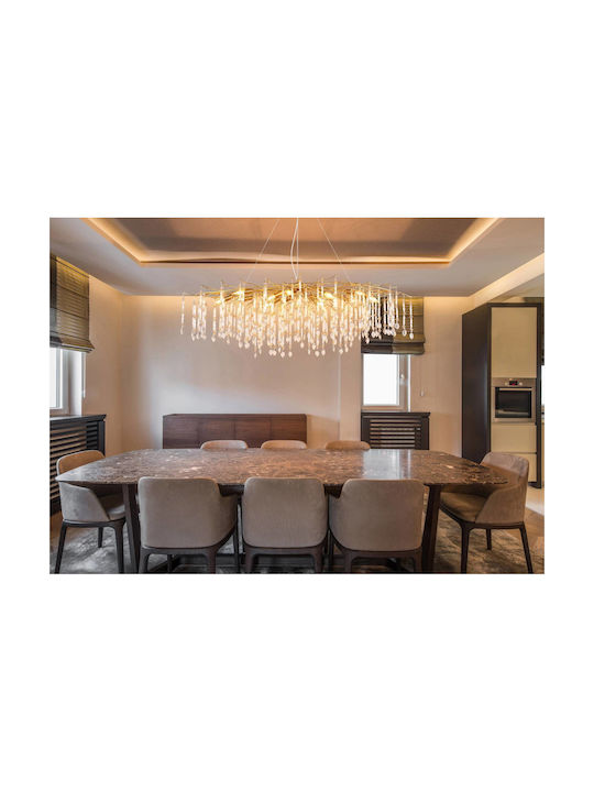 Globo Lighting Gold Chandelier 64142H3