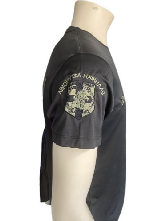 Daytona 0420 T-Shirt Kurze Ärmel Gestickte Abzeichen Polizei