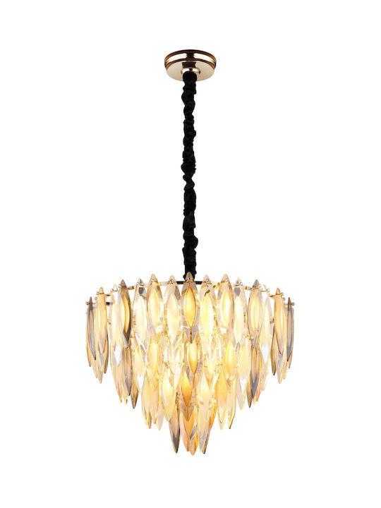 Globo Lighting Gold Chandelier 64136H