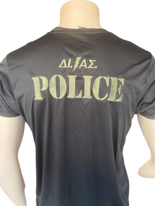 Daytona 0420 Tricou Cu Mânecă Scurtă Semne Brodate Dias Police