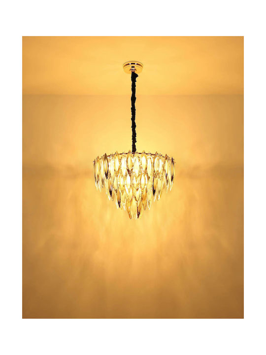 Globo Lighting Gold Chandelier 64136H