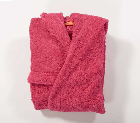 Nef-Nef Homeware Kids Hooded Bathrobe Color Kids Pink