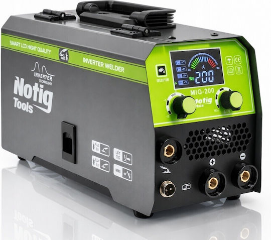 Mașină de sudură Inverter Notig Tools Mig Flux Mma Tig Lift 200 N1304