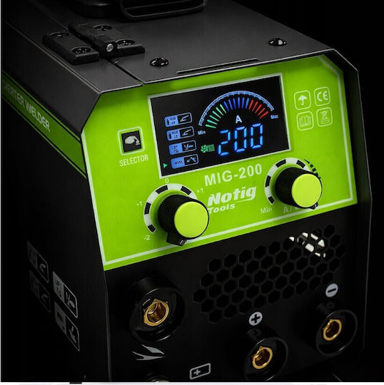 Mașină de sudură Inverter Notig Tools Mig Flux Mma Tig Lift 200 N1304