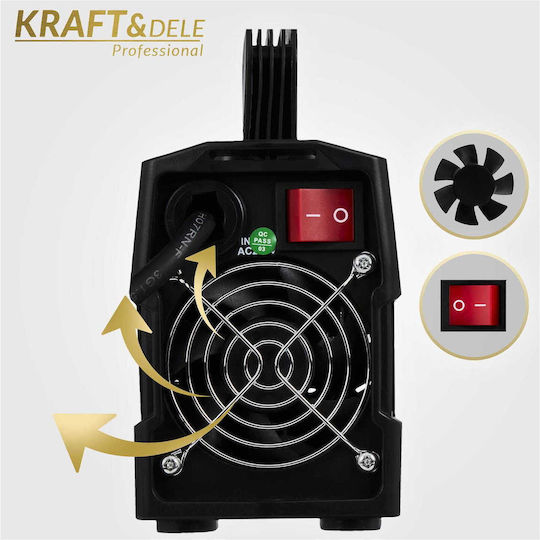 Mașină de sudură inverter MMA TIG Lift 330A Kraft&Dele VRD 230V KD1784