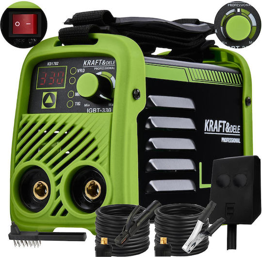 Mașină de sudură inverter MMA TIG Lift 330A Kraft&Dele 230V KD1782