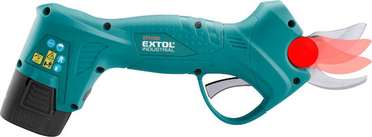 Extol Industrial 16v Foarfeca de grădină electrică Li-ion 2 Baterii 2000mah 25mm Tăiere