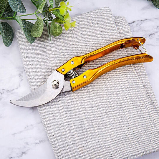Garden Pruning Shears Hand Operated Shrub Branches One Hand Strong