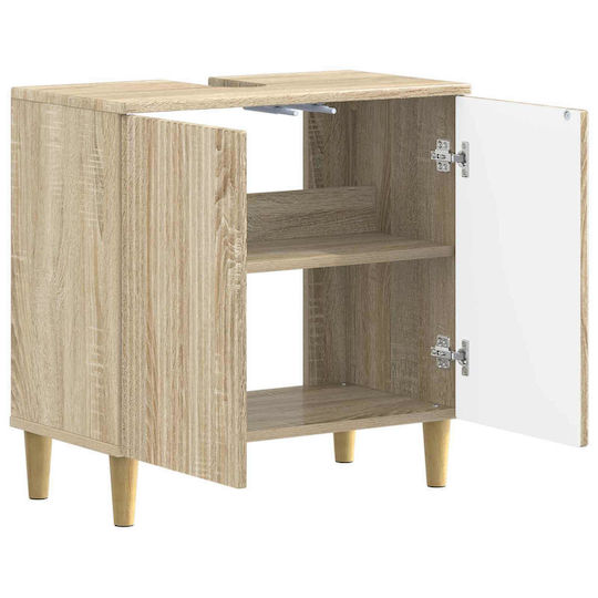 vidaXL Vanity Unit without Sink Sonoma Oak