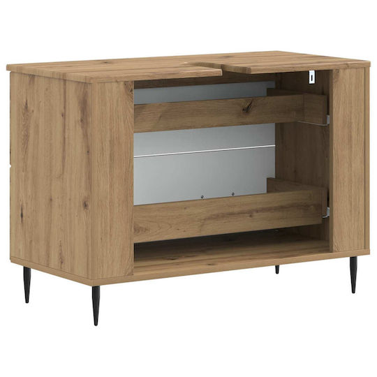 vidaXL Πάγκος χωρίς Νιπτήρα Μ82xΒ41xΥ58.5cm Δρυς