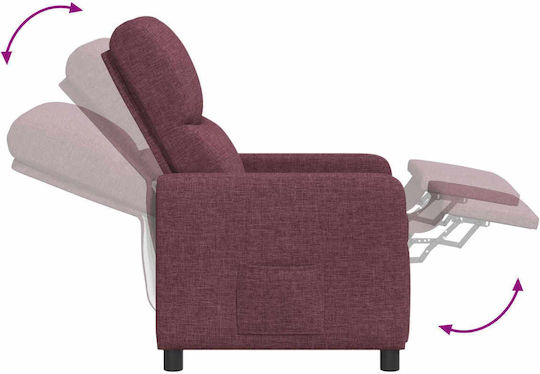 Relax Sessel Massage Lila 66x95x100cm