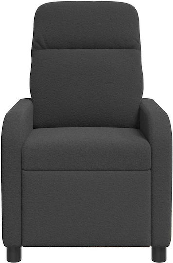 Dunkel Sessel Relax Dunkel Grau 66x95x100cm