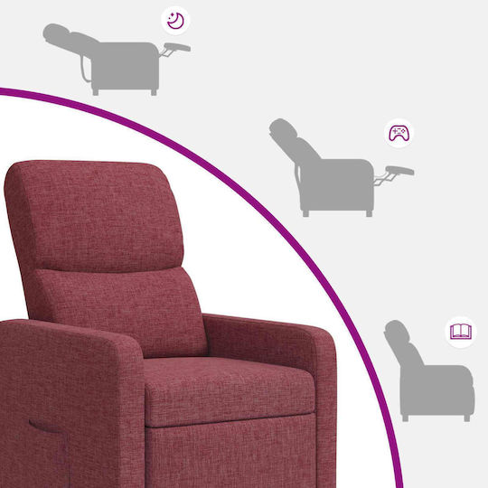 Relax Sessel Massage Roter 66x95x100cm