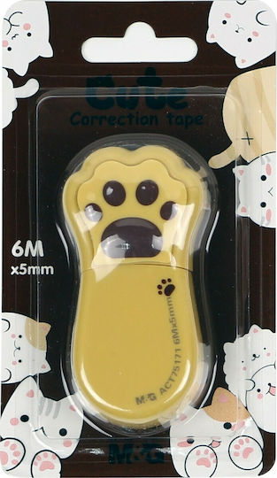 M&G Cute Paw Коректорна Лента (Различни Цветове)