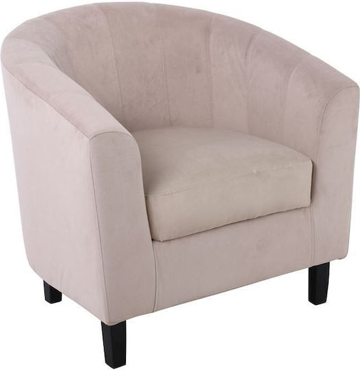 Boga Armchair Beige 75x73x69cm