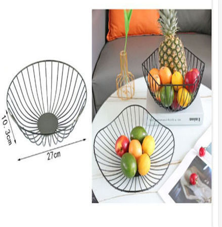 SDS Fruitieră Metalic Gri 27x27x10.3buc