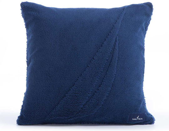Perna Decorativă Umplutură Nau Coast True Navy Nef-nef Homeware 45x45 Poliester