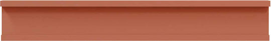 Wandregale Rote (4 Stück) 60x9x3cm