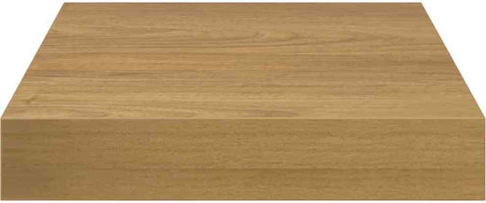 Brown Wall Shelves 2 Pieces 23x23.5x4cm