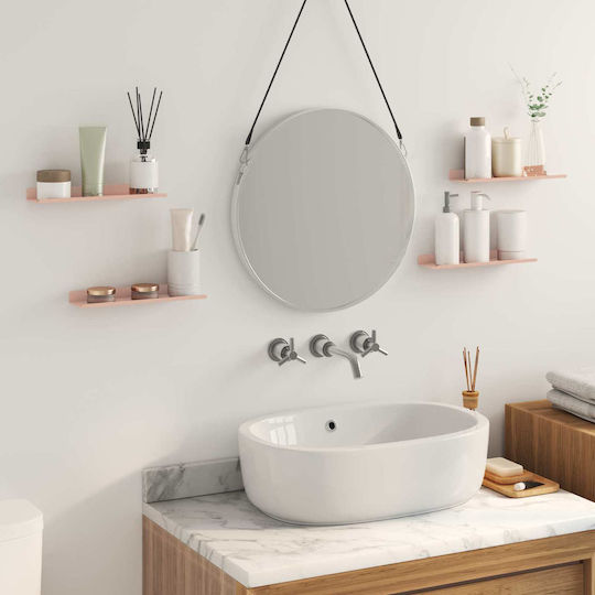Pink Wall Shelves 4 Pieces 30x9x2.5cm