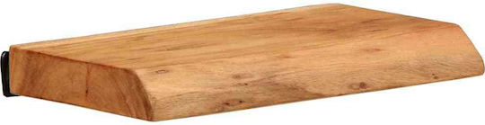 Wall Shelves (2 Pieces) 30x20x3.5cm Acacia