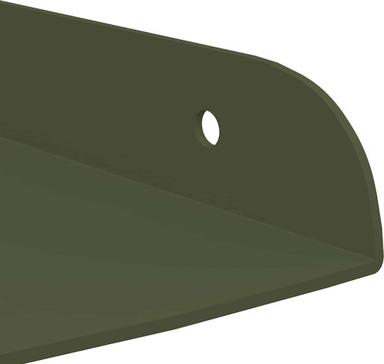 Wandregale Floating Olive Grüne (2Stücke) 24x24x2cm