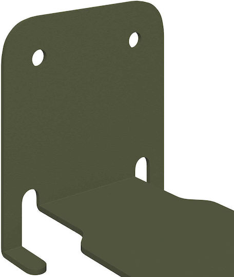 Wall Shelves Olive Green 8 Pieces 10.8x6x6.6cm