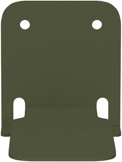 Wall Shelves Olive Green 8 Pieces 10.8x6x6.6cm