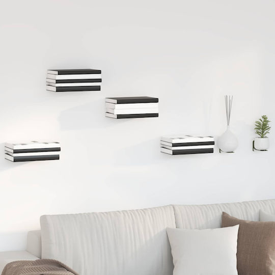 Wall Shelves Olive Green 8 Pieces 10.8x6x6.6cm