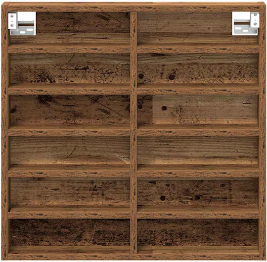 Raft Din Lemn Vechi 60x8.5x58cm