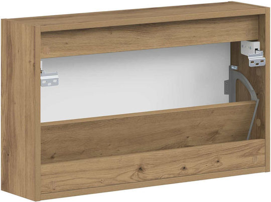 Метална Шкаф за Обувки Alkmaar Бежов с Накланящи се Рафтове Д71xД17xВ43cm